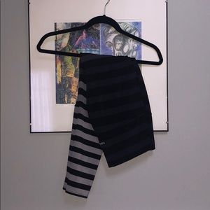 K-Deer Jody stripe ankle leggings